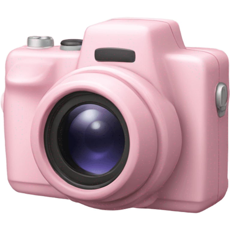 Light pink camera emoji