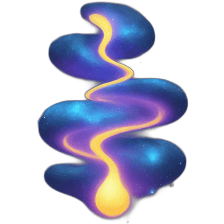 glowing cosmic energy flow emoji