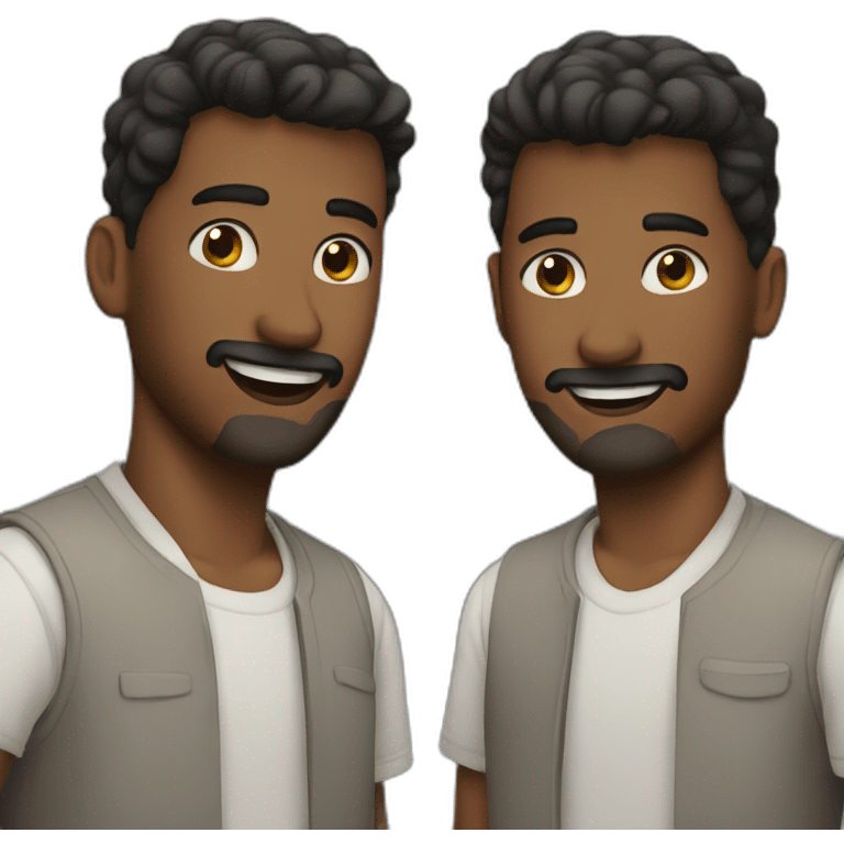 3 men emoji