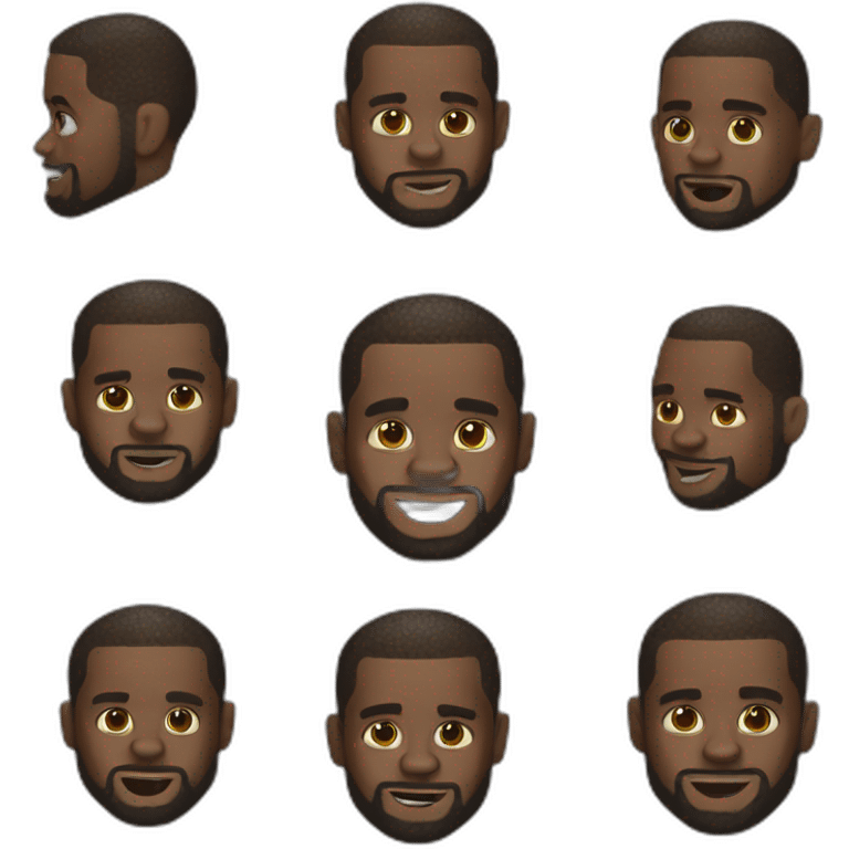 LeBron jams emoji