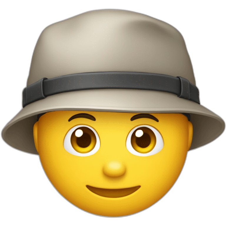 Chat avec une casquette à l’envers emoji