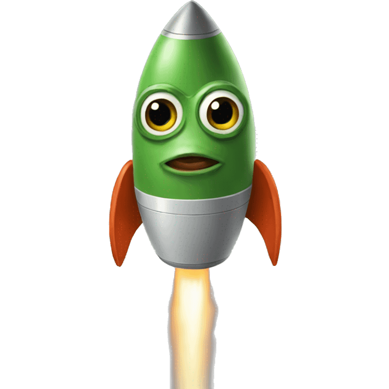 pepe rocket  emoji