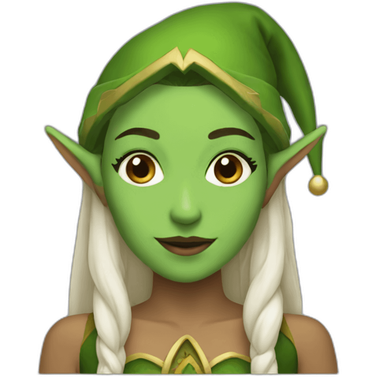 elf woman emoji