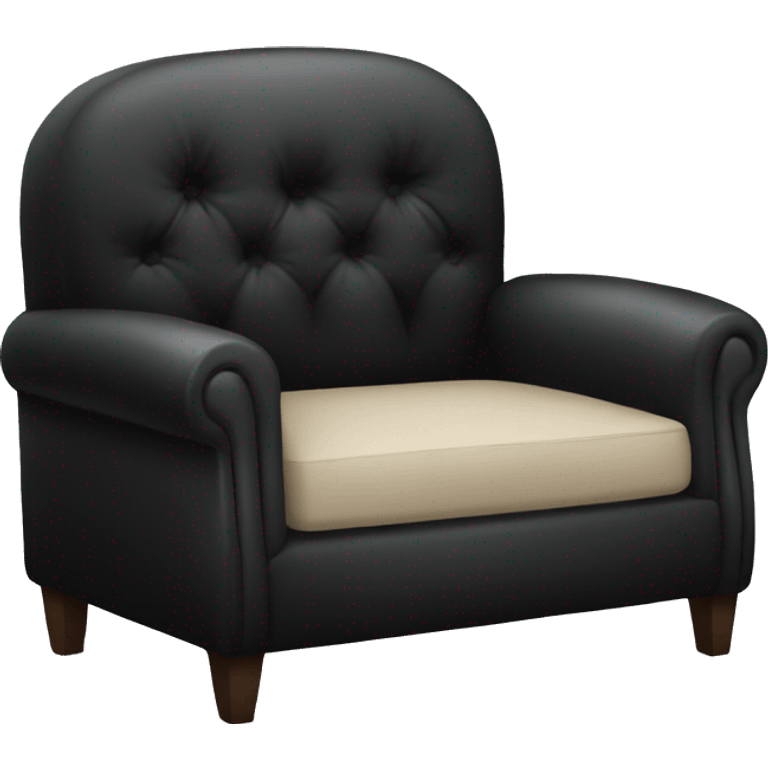 black sofa  emoji