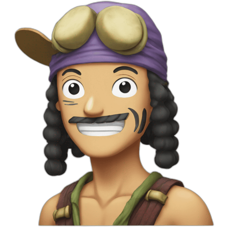 Usopp of one piece emoji