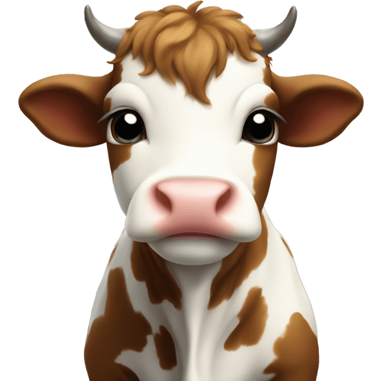 Highlander baby cow emoji