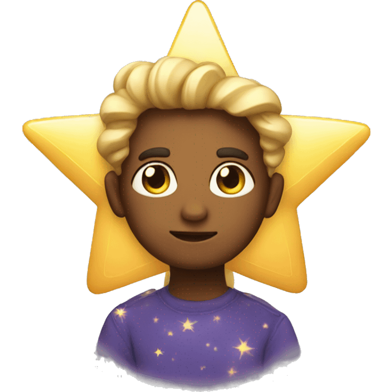 shining star from the sky emoji