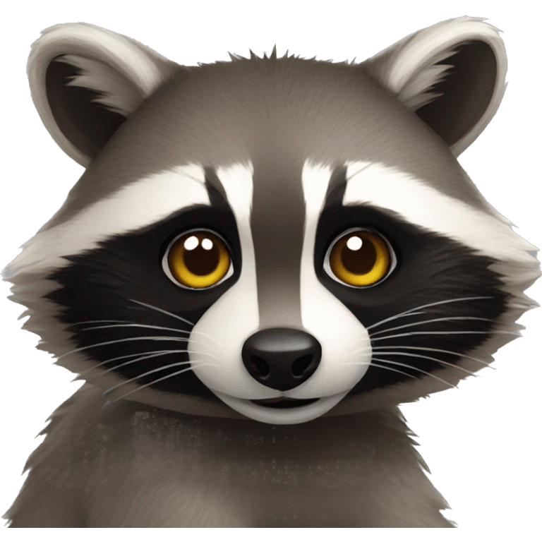 Raccoon emoji