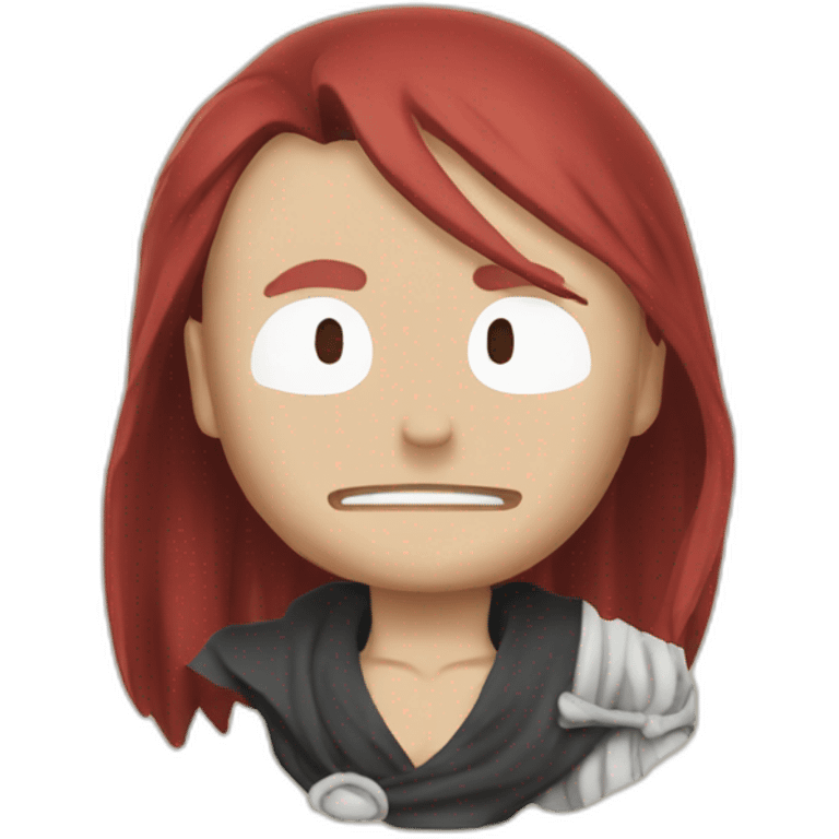 One piece shanks emoji