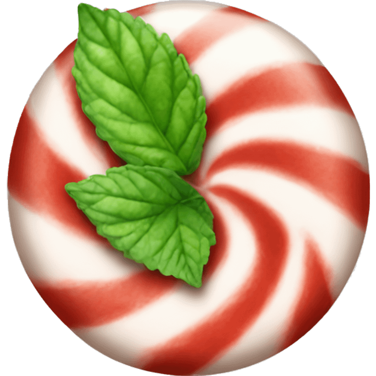 Peppermint emoji