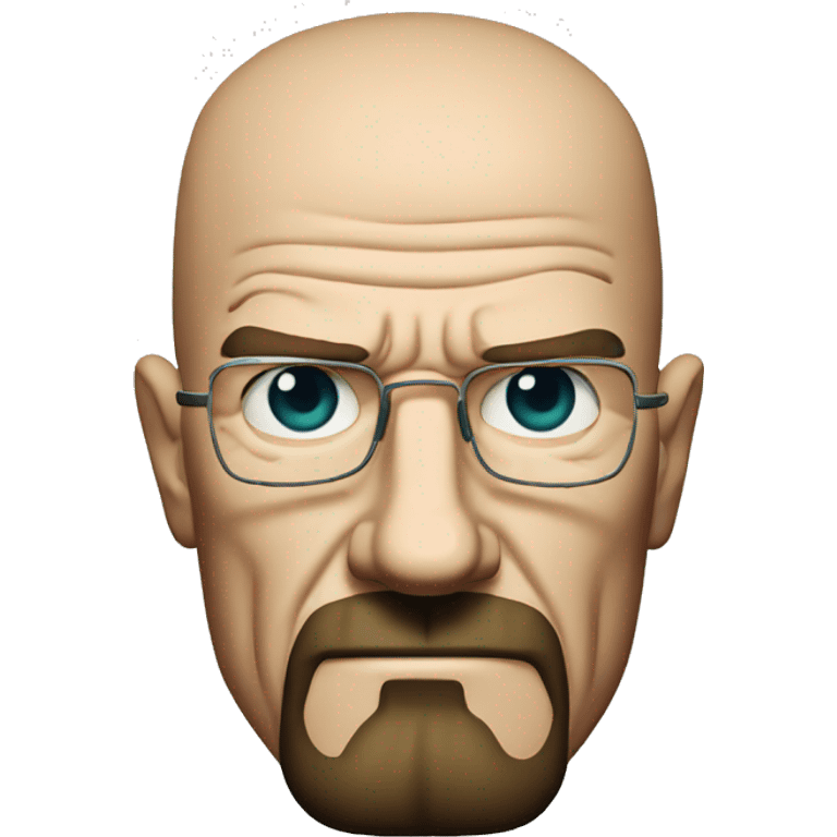 Walter white with a serious expression  emoji