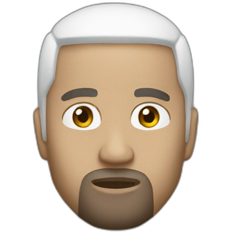 white-kanye emoji