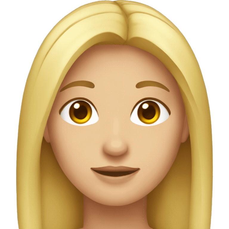 Mujer rubia perito forense emoji