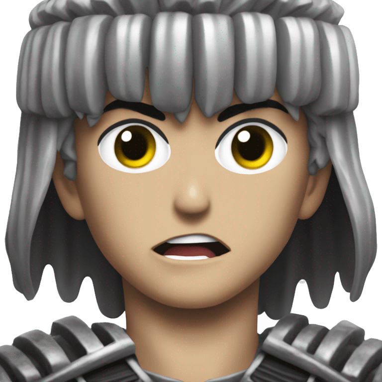 Guts from berserk enraged  emoji