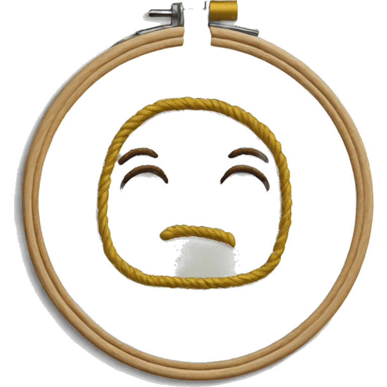 Embroidery hoop  emoji