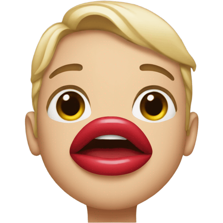 Lip  emoji