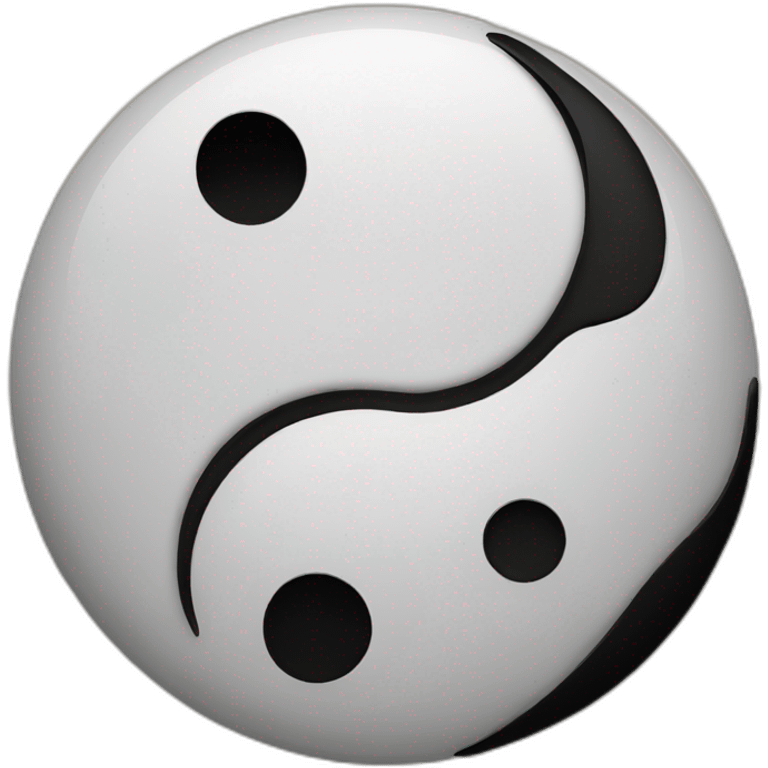 ying yang emoji