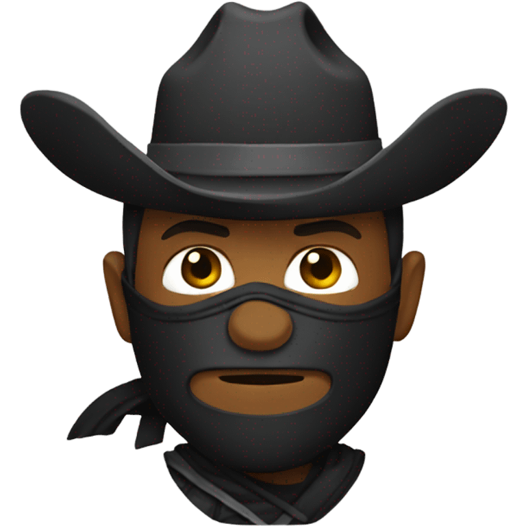 Cowboy ninja emoji