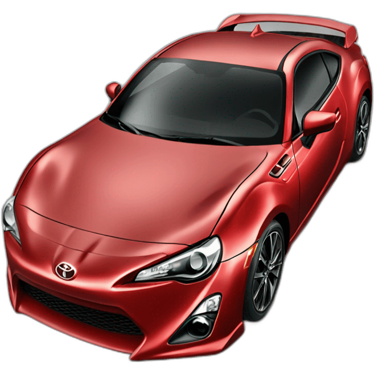 toyota 86 red emoji