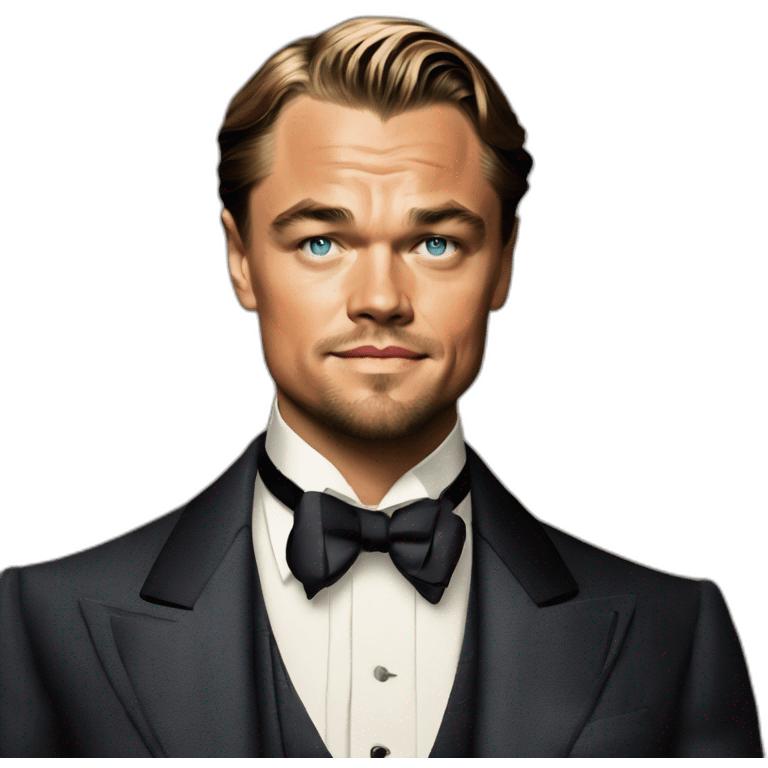 Leonardo DiCaprio the Great Gatsby emoji