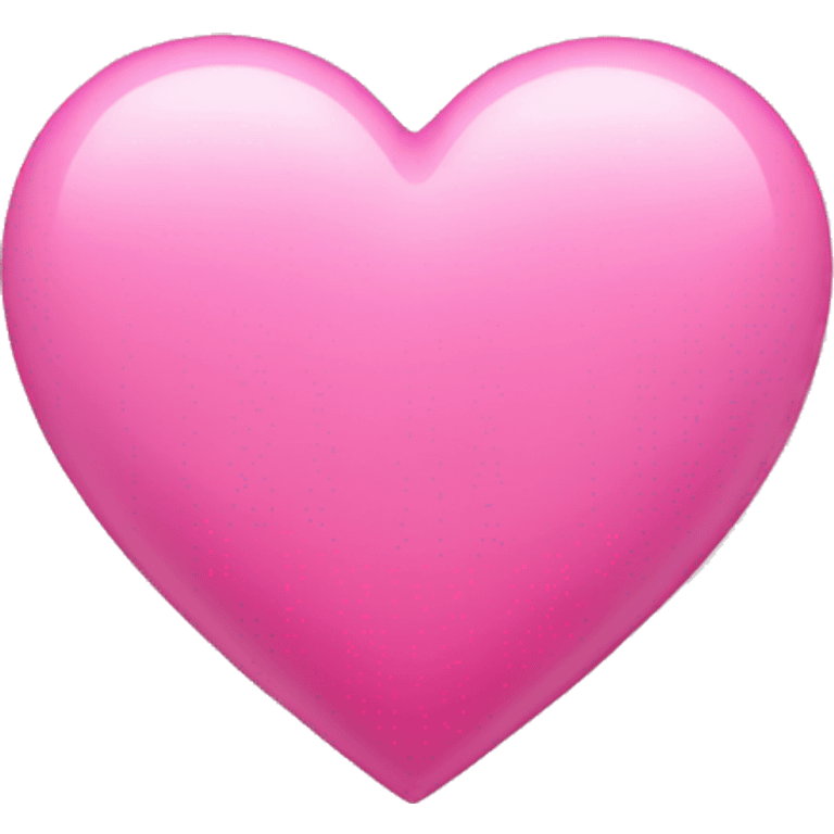 Pink heart  emoji