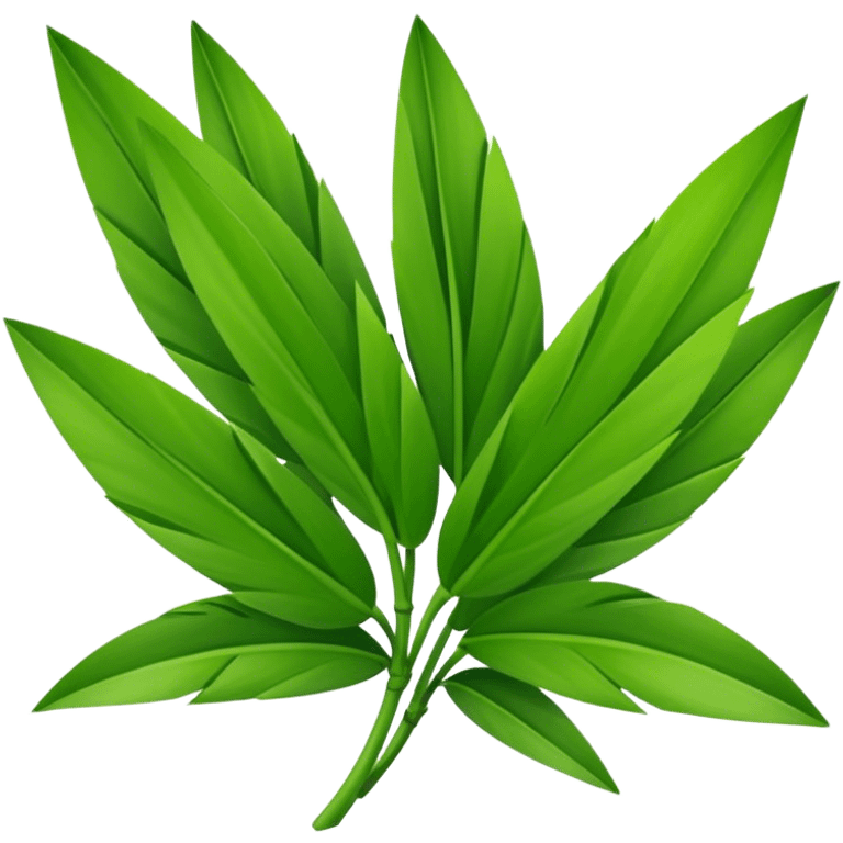 Pandan leavesPandan leaves emoji