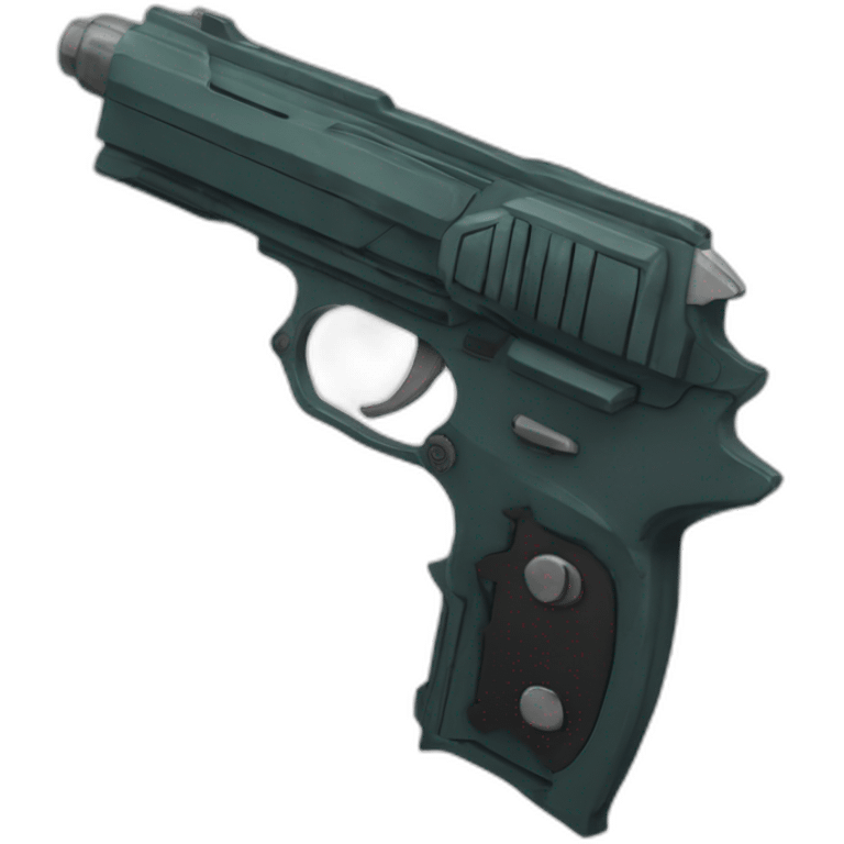 Psycho-pass Dominator pistol emoji