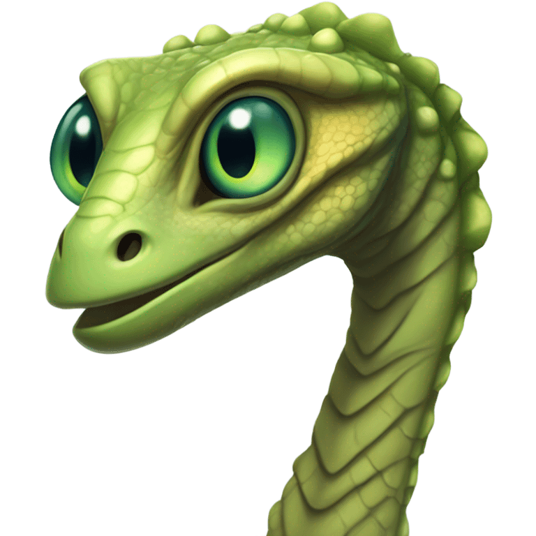 reptile alien visitor female emoji