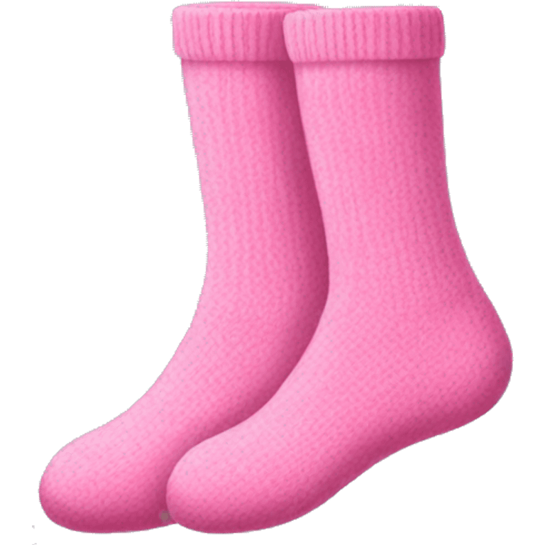 Pink socks emoji