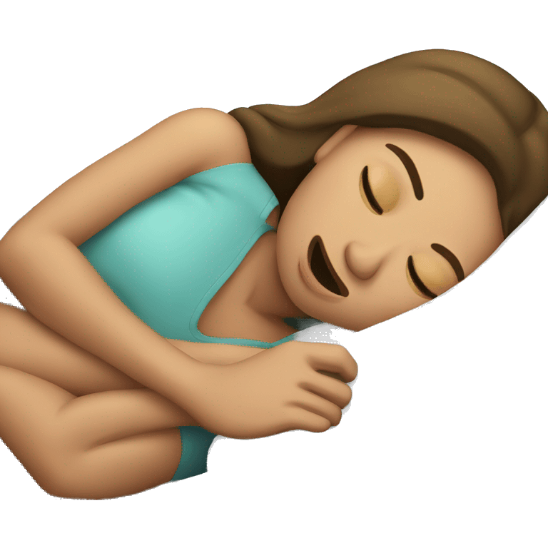 girl snoring  emoji