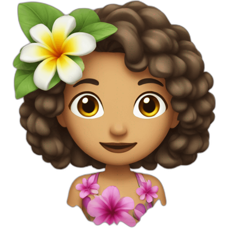 fleur tahiti emoji