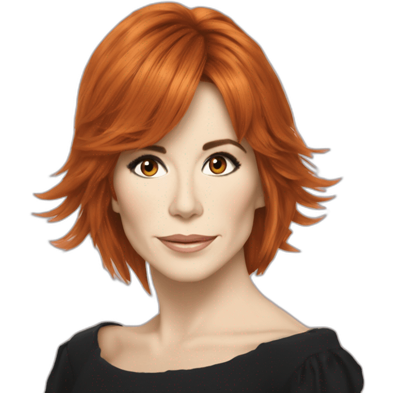 Mylène Farmer cheval emoji