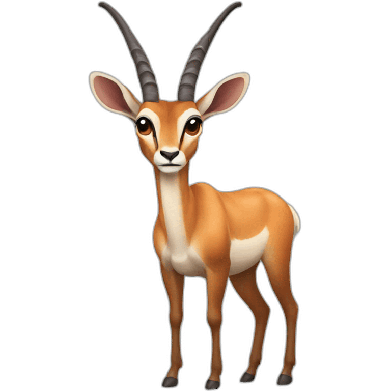 Antelope full body emoji