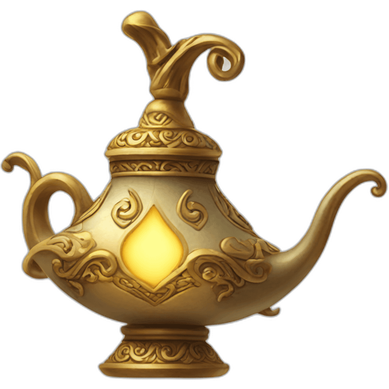 Genie lamp emoji