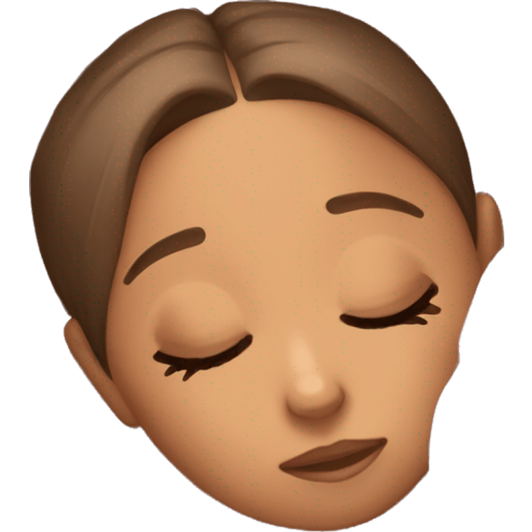 Ariana Grande sleeping emoji