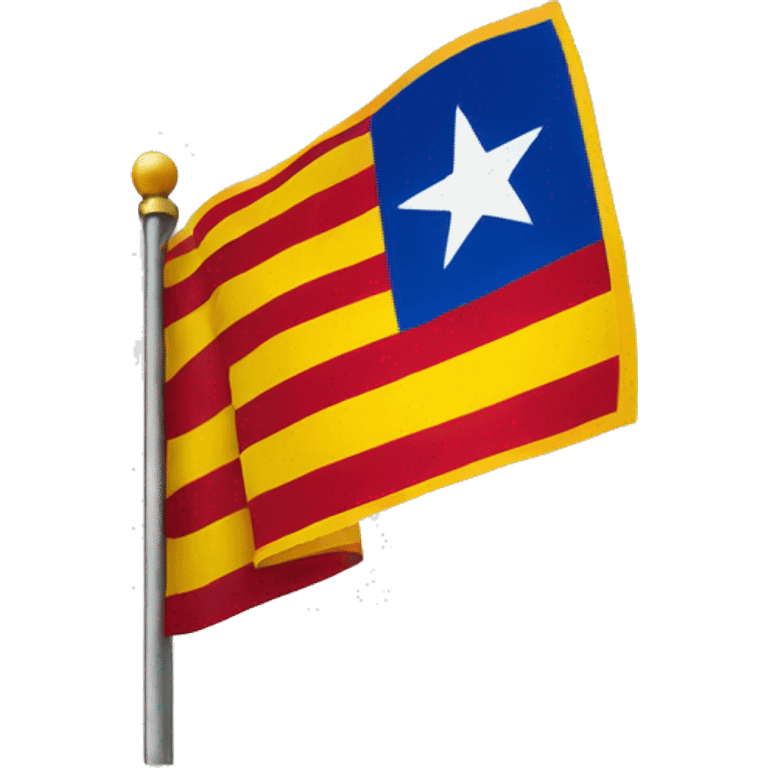 Flag catalonia estelada emoji