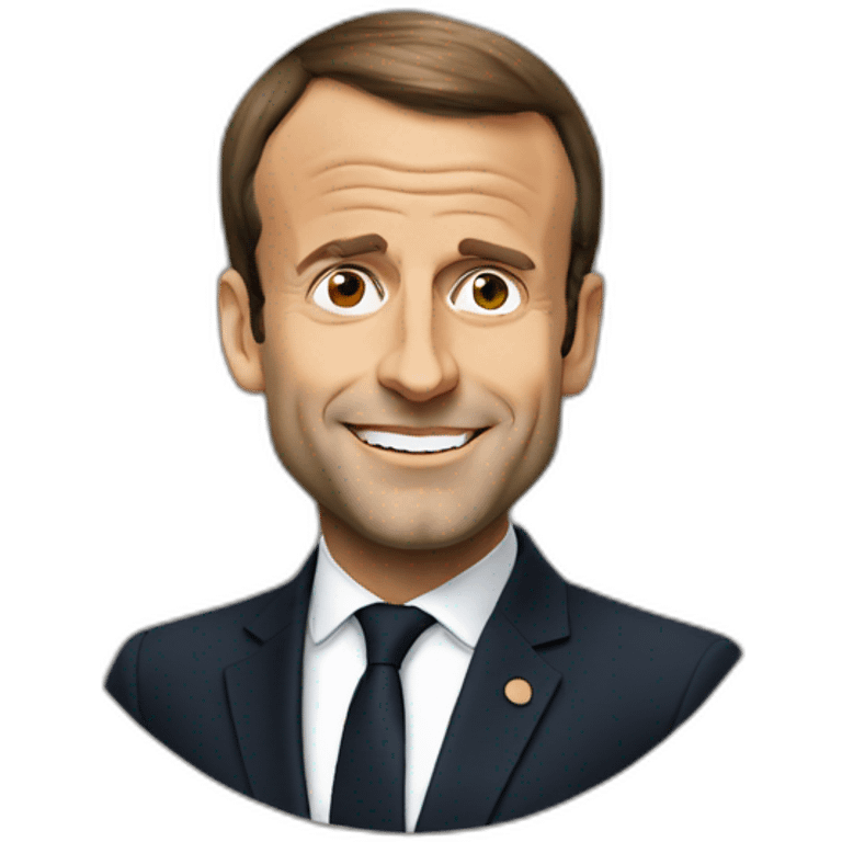 Emmanuel Macron emoji