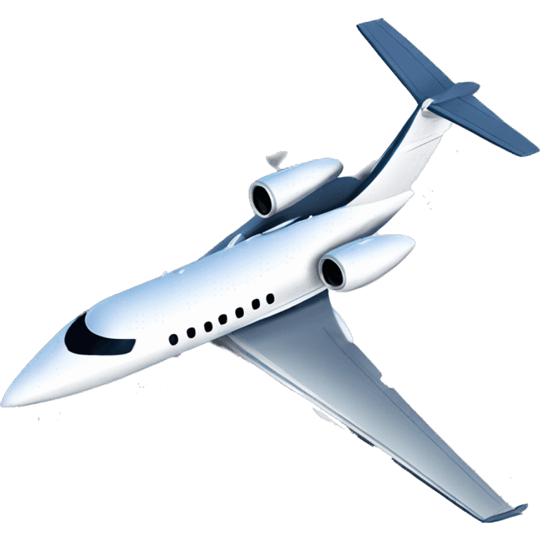 private jet front view emoji