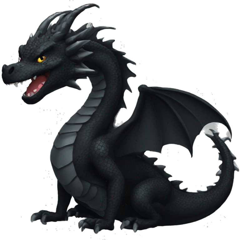 black dragon emoji