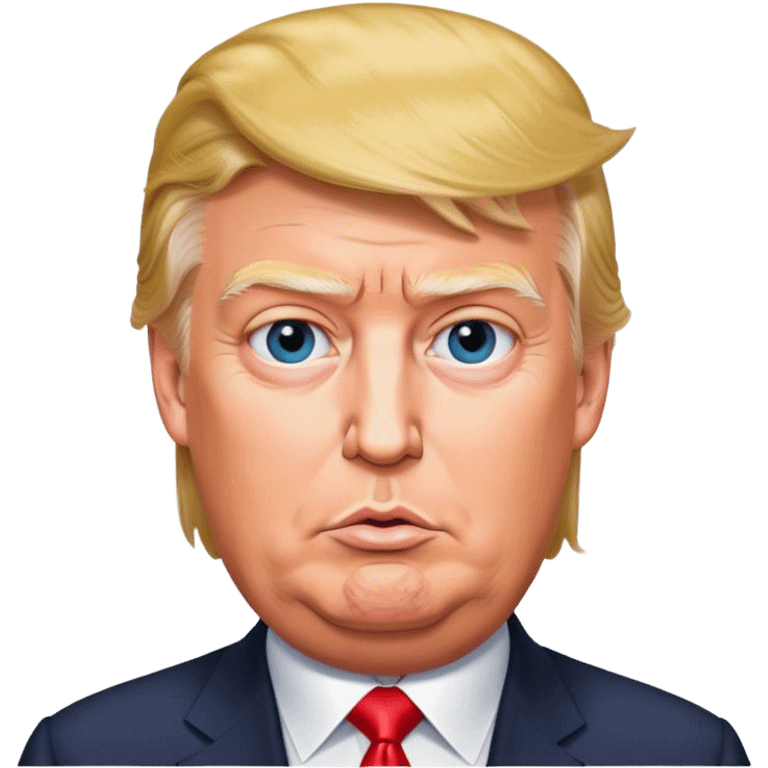 Donald  Trump hyper realistic emoji