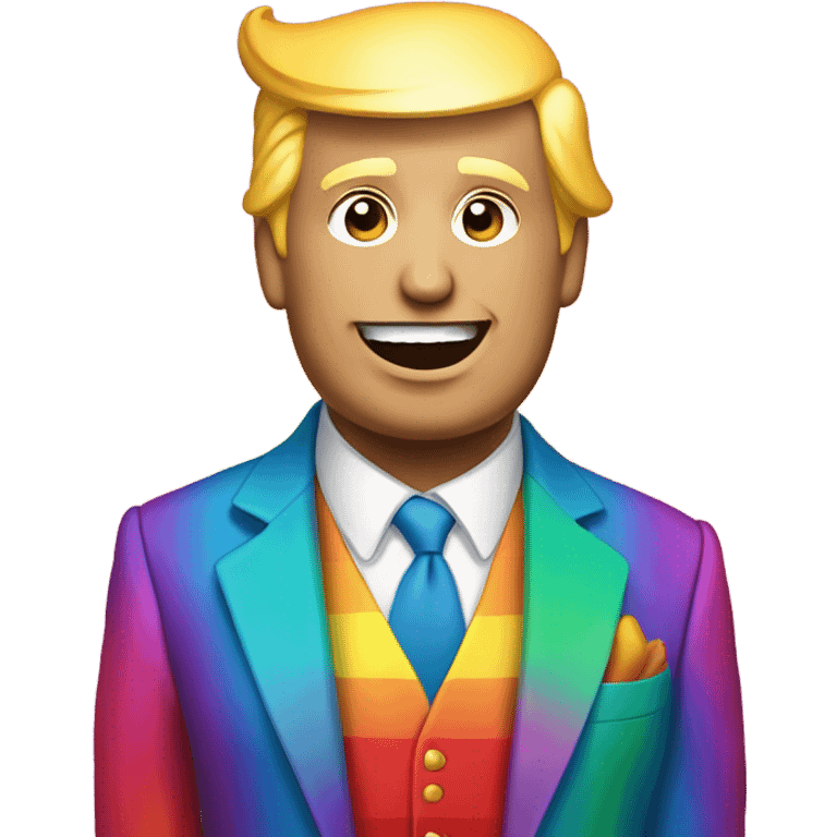 trump gay emoji