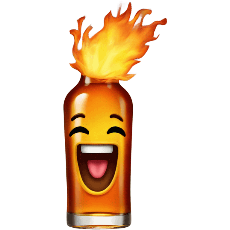 fireball whiskey very happy emoji