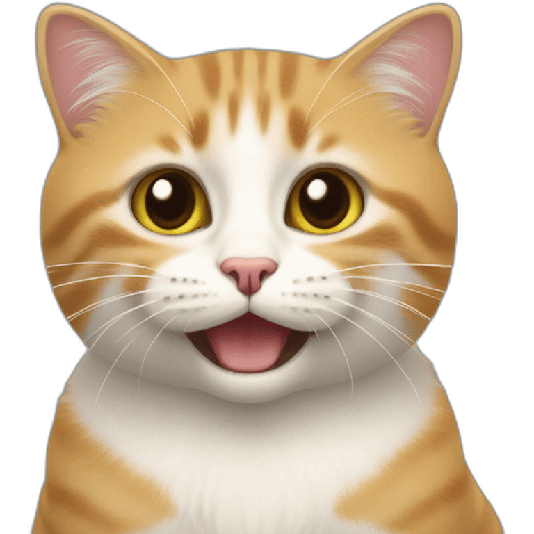 Un chat qui s'appelle fripouille emoji