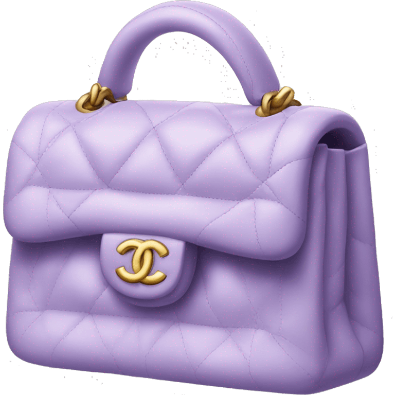 Lavender Chanel Bag emoji