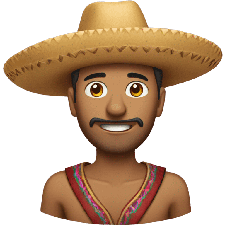 Sombrero de paja emoji