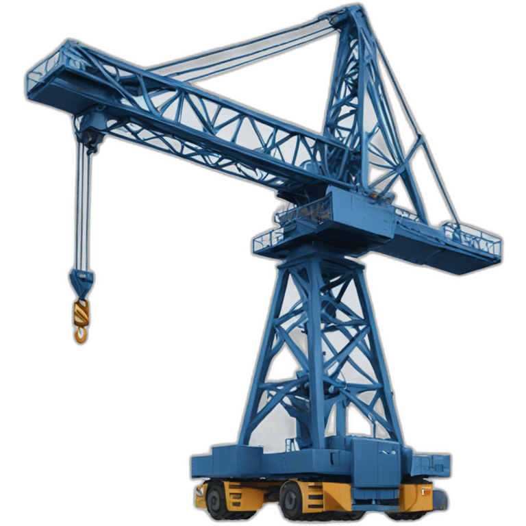 Industrial crane emoji