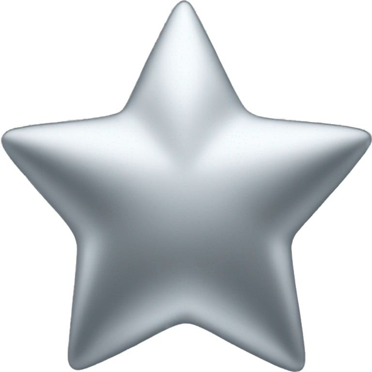 Silver star emoji