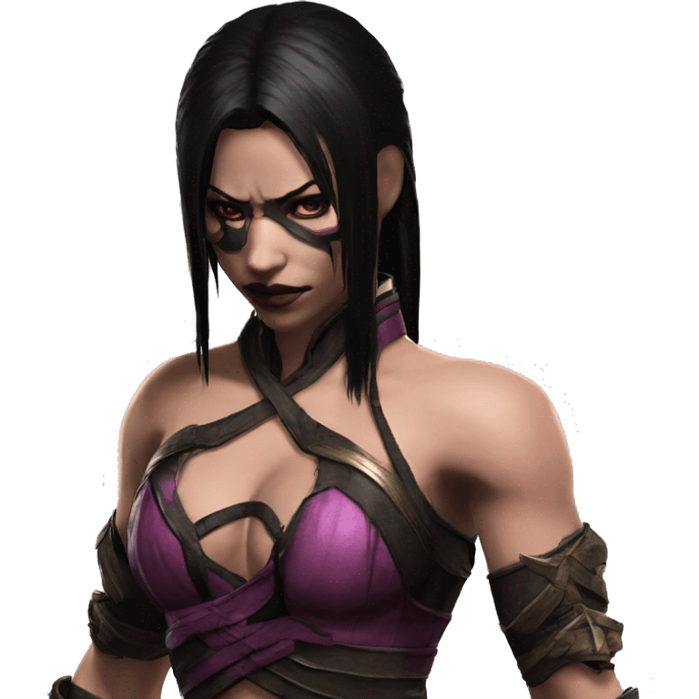 Sadness Mileena Mortal Kombat X emoji