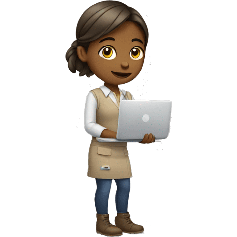 Girl at work  emoji