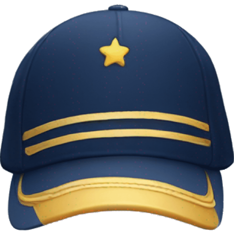 navy blue cap emoji